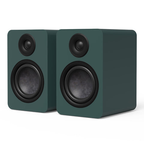 Kanto Yu6 Passive (2nd Gen) Bookshelf Speakers - Pair (Green)