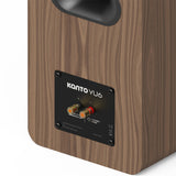 Kanto Yu6 Passive (2nd Gen) Bookshelf Speakers - Pair (Walnut)