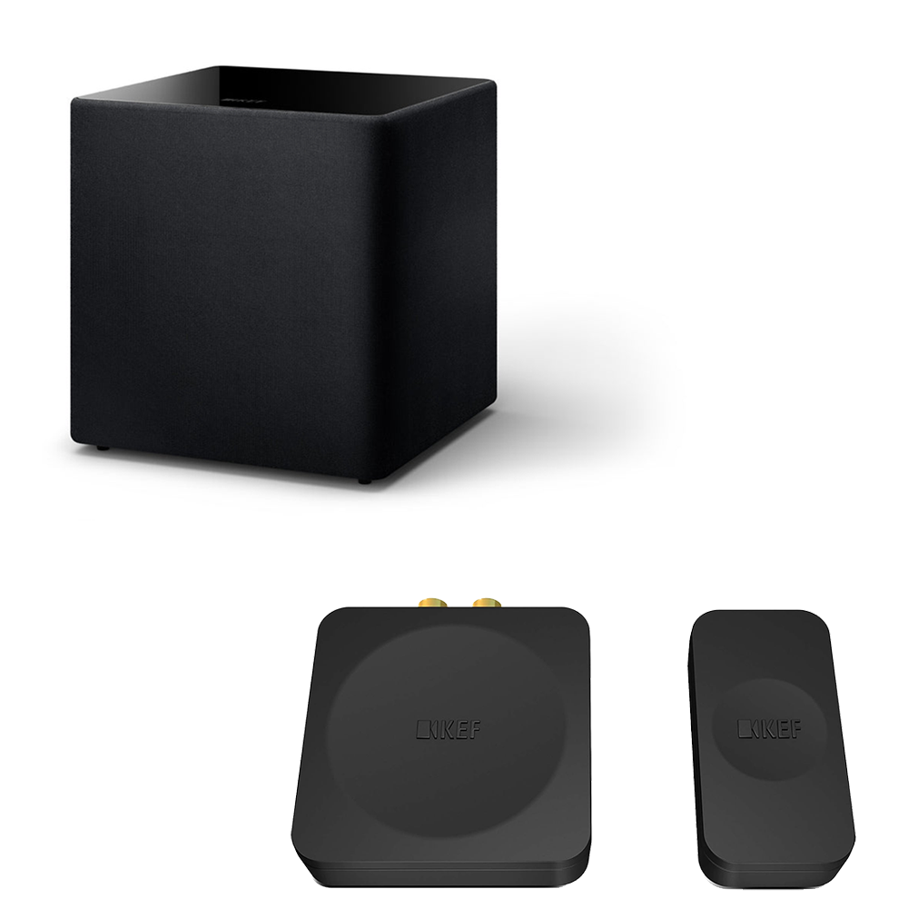 KEF KUBE 10 MIE Subwoofer Bundle with KW1 Wireless Subwoofer KEF KUBE 10 MIE Subwoofer Bundle with KW1 Wireless Subwoofer