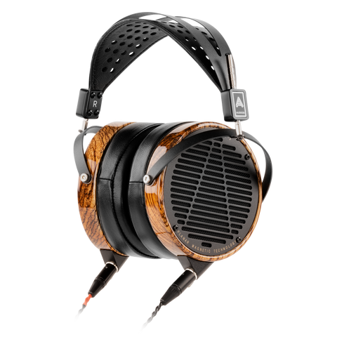Audeze LCD-3 Over Ear Open Back Studio Headphones (Zebrano Wood)
