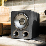 SVS PB-1000 Pro 12 Inch Ported Subwoofer with SoundPath Wireless Audio Adapter (Premium Black Ash)