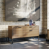 BDI Linea 6220 Multifunction Cabinet (Natural Walnut)