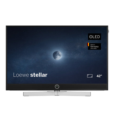 Loewe stellar dr+ 42" 4K OLED Smart TV (Alu Black/Lava)