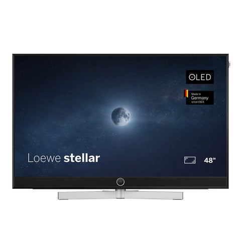 Loewe stellar dr+ 48" 4K OLED Smart TV (Alu Black/Lava)