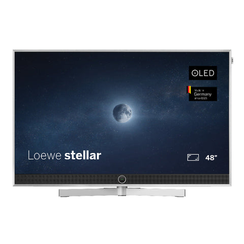 Loewe stellar dr+ 48" 4K OLED Smart TV (Alu Brushed/Concrete)