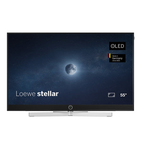 Loewe stellar dr+ 55" 4K OLED Smart TV (Alu Black/Lava)