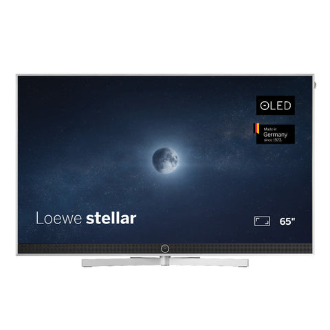 Loewe stellar dr+ 65" 4K OLED Smart TV (Alu Brushed/Concrete)