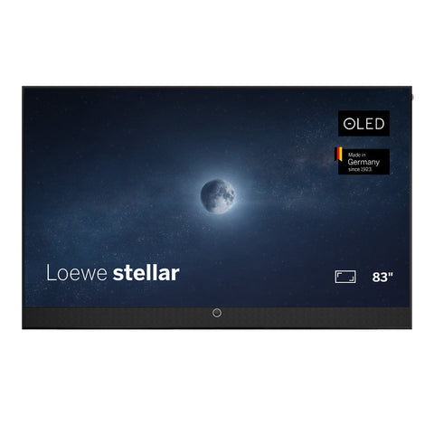 Loewe stellar dr+ 83" 4K OLED Smart TV (Alu Black/Black)