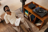 Denon DP-500BT Premium Belt-Driven Hi-Fi Turntable with Bluetooth (Black)