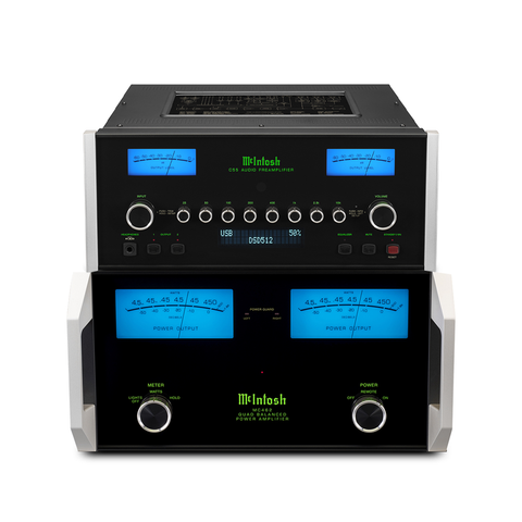 McIntosh C55 & MC462 2-Channel Reference Amplifier Bundle