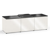 Salamander Designs Chameleon Collection Miami 237 Projector Integrated Cabinet for Epson LS100 Projector (Gloss White)