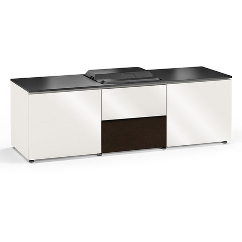 Salamander Designs Chameleon Collection Miami 236 Projector Integrated Cabinet for Epson LS100 Projector (Gloss White)