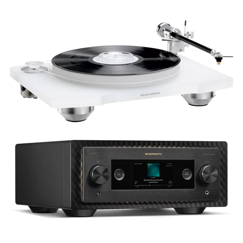 Marantz TT-15S1 Belt Drive Turntable Bundle with LINK 10n Network Audio Player