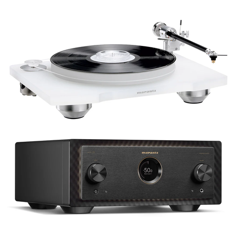Marantz TT-15S1 Belt Drive Turntable Bundle with MODEL 10 Integrated Amplifier