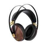 Meze Audio 99 Classics Walnut Gold Headset with Boom Mic