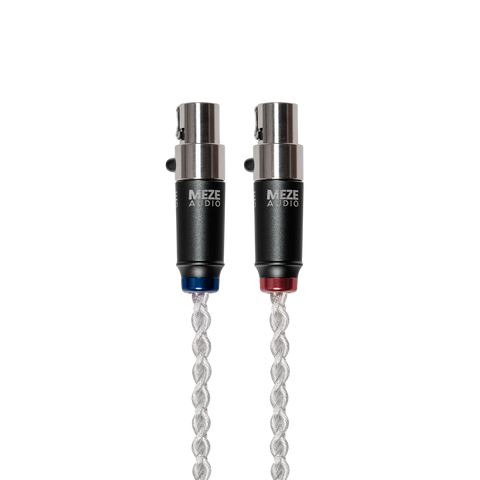 Meze Audio Mini XLR SiIver-Plated PCUHD Premium Cable (Silver)