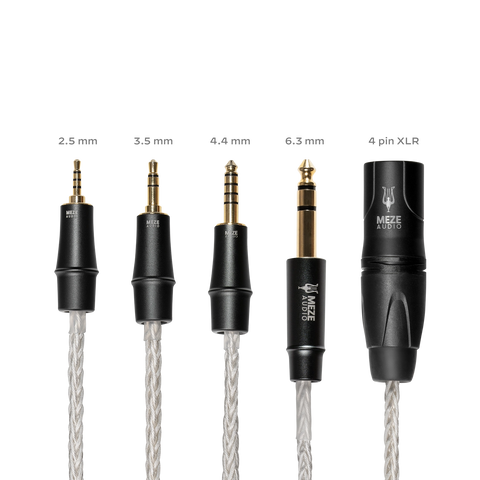 Meze Audio Mini XLR SiIver-Plated PCUHD Premium Cable (Silver)