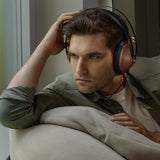 Meze Audio 99 Classics Over Ear Headphones - 2nd Gen (Walnut/Gold)