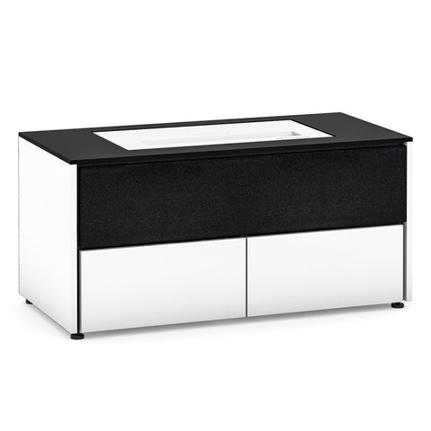 Salamander Designs Chameleon Collection Miami 229 Projector Integrated Cabinet for LG HU85LA Projector (Gloss Warm White)