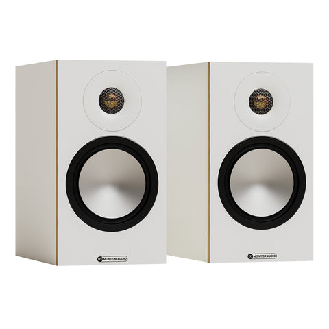 Monitor Audio Bronze 50 7G Bookshelf Speakers - Pair (White)