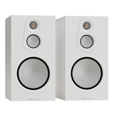 Monitor Audio Silver 100 8G 3-Way Bookshelf Speakers - Pair (Satin White)