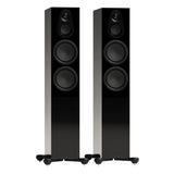 Monitor Audio Silver 300 8G 3-Way Floorstanding Speakers - Pair (Black Gloss)