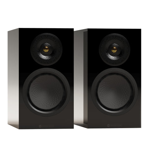 Monitor Audio Silver 50 8G 2-Way Bookshelf Speakers - Pair (Black Gloss)