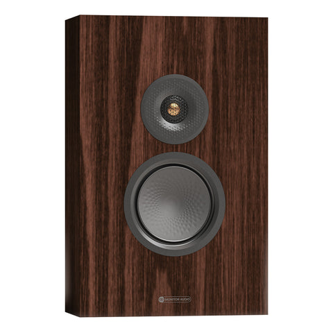 Monitor Audio Silver On-Wall 8G Surround Sound Speaker - Each (European Walnut)