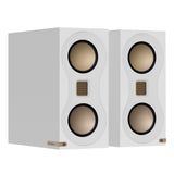 Monitor Audio Studio 89 Compact Bookshelf Speakers - Pair (White)
