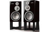 Yamaha NS-5000 3-Way Bookshelf Speakers with Stands - Pair (Black)