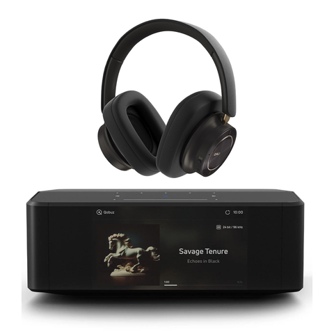 DALI IO-12 Noise Cancelling Headphones Bundle w/ Bluesound NODE ICON Music Streamer