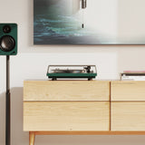 Kanto OBI3 Turntable with Bluetooth 5.3, Preamp, and Pitch Control