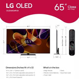 LG 65 Inch Class OLED evo G4 Series TV with webOS 24