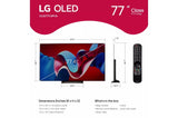 LG 77 Inch Class OLED evo C4 Series TV with webOS 24