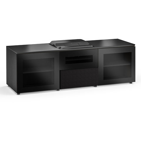 Salamander Designs Chameleon Collection Oslo 236 Projector Integrated Cabinet for Epson LS100 Projector (Black Oak)