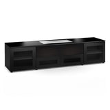 Salamander Designs Chameleon Collection Oslo 245 Projector Integrated Cabinet for LG HU85LA Projector (Black Oak)