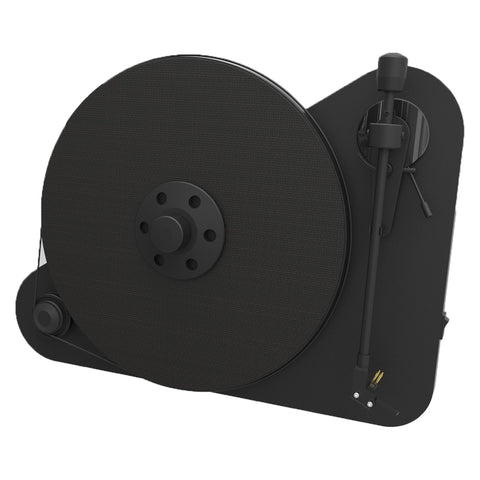 Pro-Ject VT-E Vertical-Standing Turntable with OM 5E Cartridge (Matte Black)