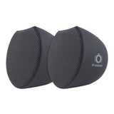 OC Acoustic Newport Plug-in Outlet Speaker with Bluetooth 5.1 and Built-in USB Type-A Charging Port - Pair (Charcoal/Black)