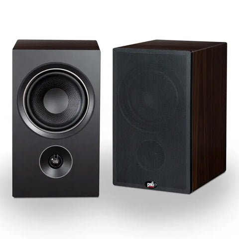 PSB Alpha P5 Bookshelf Speaker (Walnut) - Pair