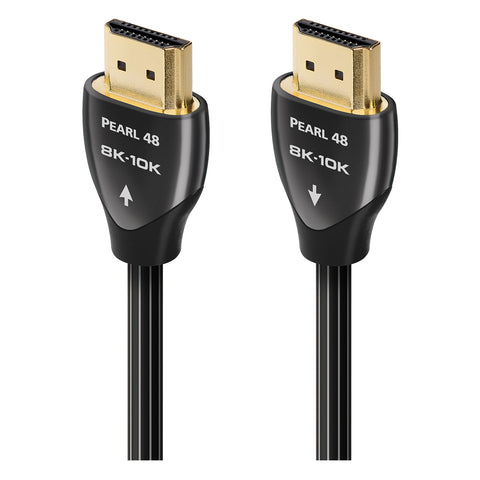 AudioQuest Pearl 48 8K-10K 48Gbps Ultra High Speed HDMI Cable - 2.46 ft. (.75m)