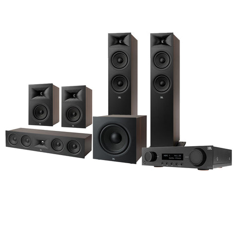 JBL Stage 2 5.1 Home Theater System with 12 in Sub and 100 Watts/Channel Receiver