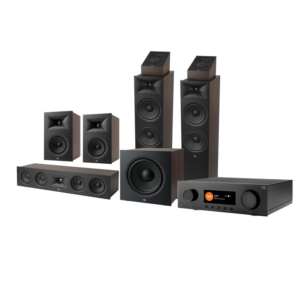 JBL Stage Home Theater System with 12 in Sub and 125 Watts/Cha