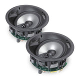 Polk Audio 80F/X-RT Vanishing 8" In-Ceiling Speakers - Pair (White)