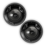 Polk Audio 80F/X-RT Vanishing 8" In-Ceiling Speakers - Pair (White)