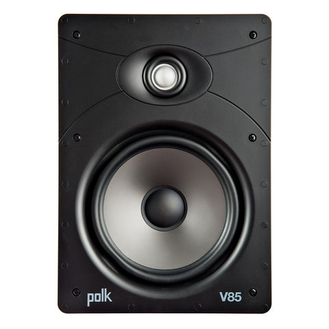 Polk Audio V85 8" Vanishing In Wall Speaker - Each (White)