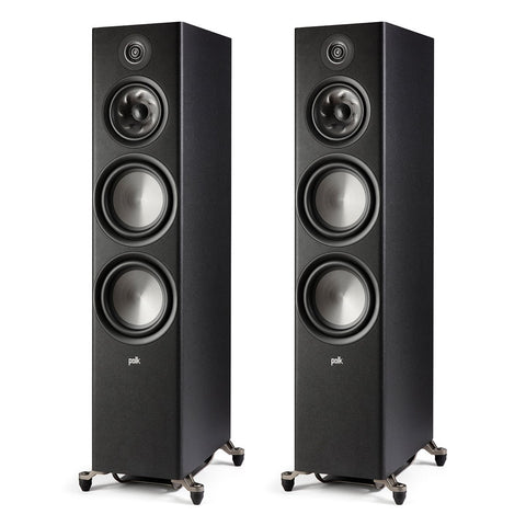 Polk Audio Reserve R700 Flagship Stereo Floorstanding Speakers - Pair (Black)