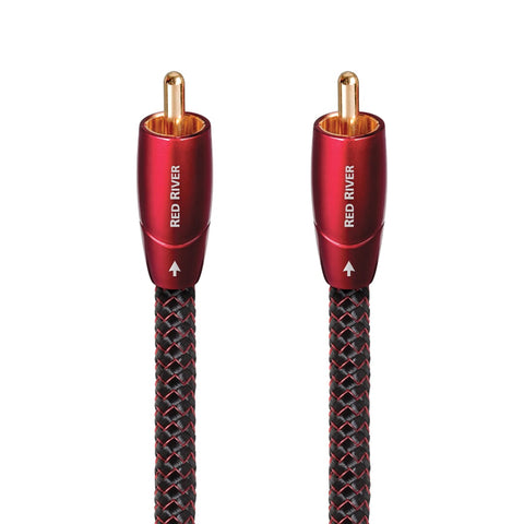 AudioQuest Red River Analog Audio Interconnect RCA Cable (Pair)
