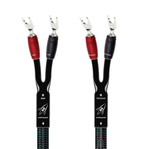 AudioQuest Rocket 88 Full-Range Speaker Cable with SureGrip 500