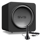 SVS SB17-Ultra R|Evolution 17 Inch Powered Subwoofer Bundle with Auto EQ Mic