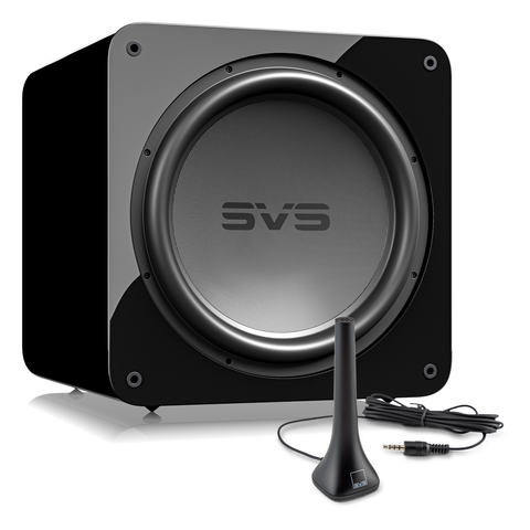 SVS SB17-Ultra R|Evolution 17 Inch Powered Subwoofer Bundle with Auto EQ Mic